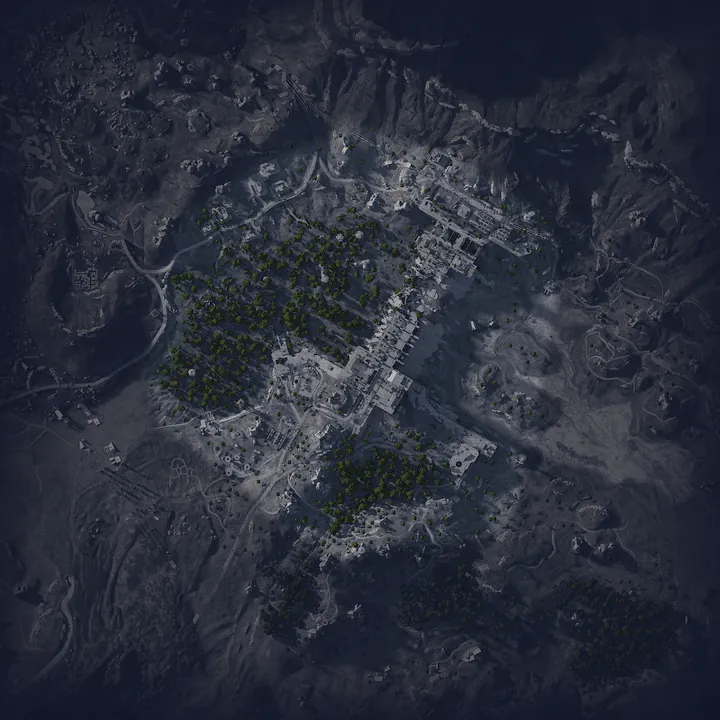 Dam Battlegrounds map — Salvage Line