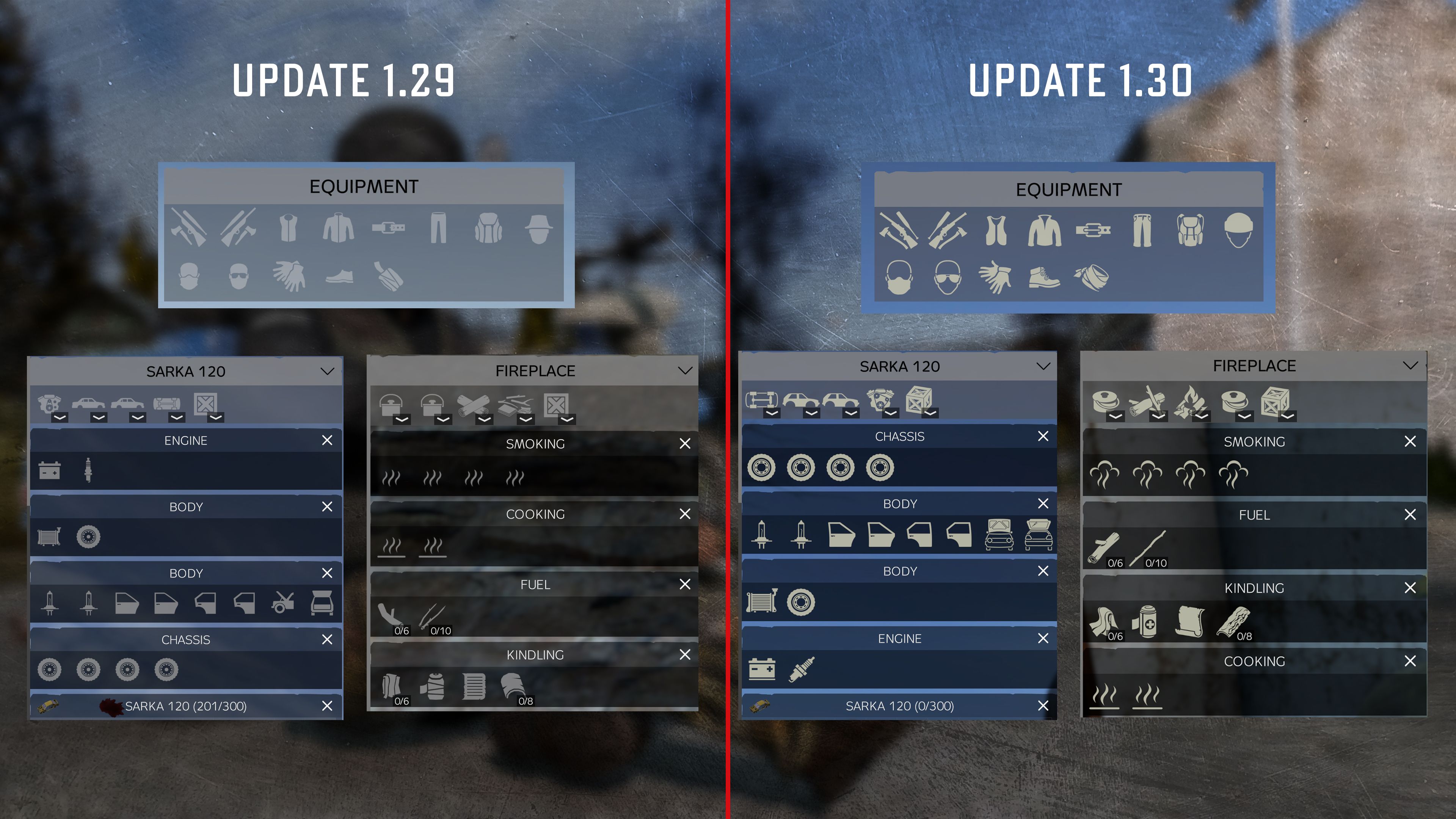 DayZ  Badlands UI Update